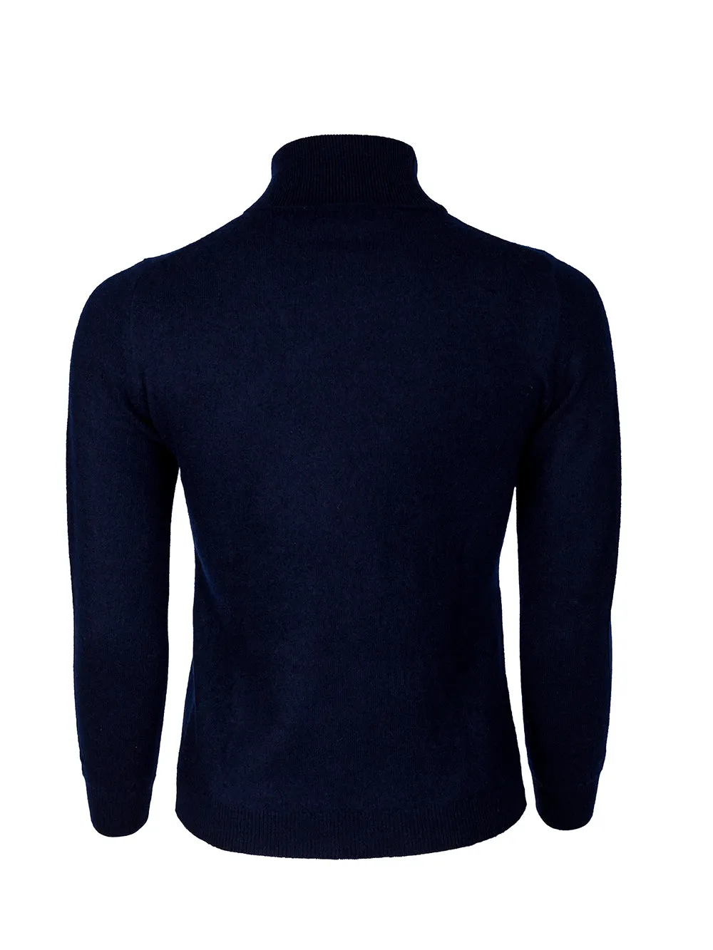 100% Mongolian Cashmere Polo Neck Sweater