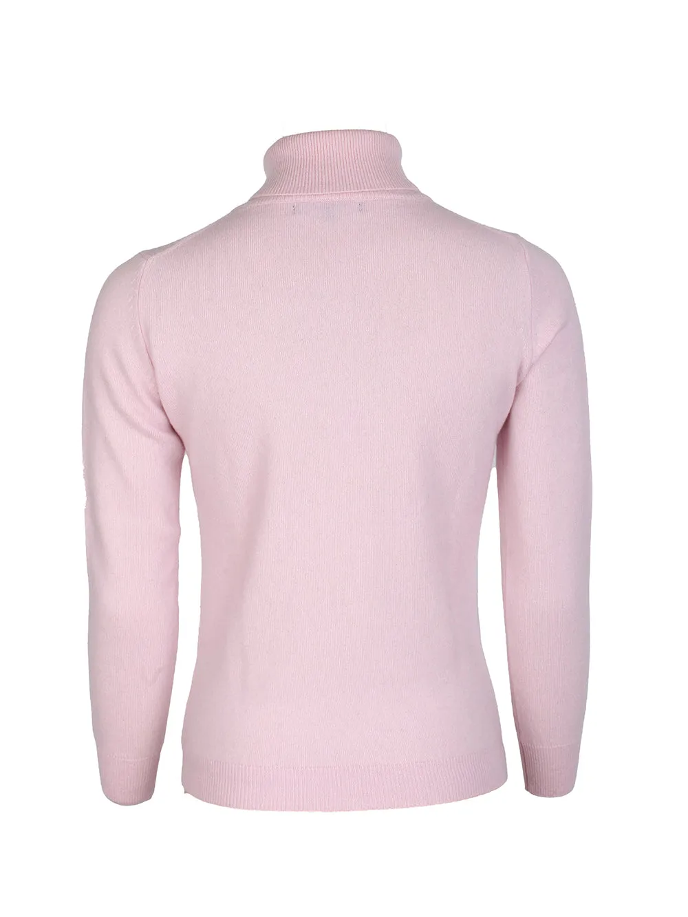 100% Mongolian Cashmere Polo Neck Sweater