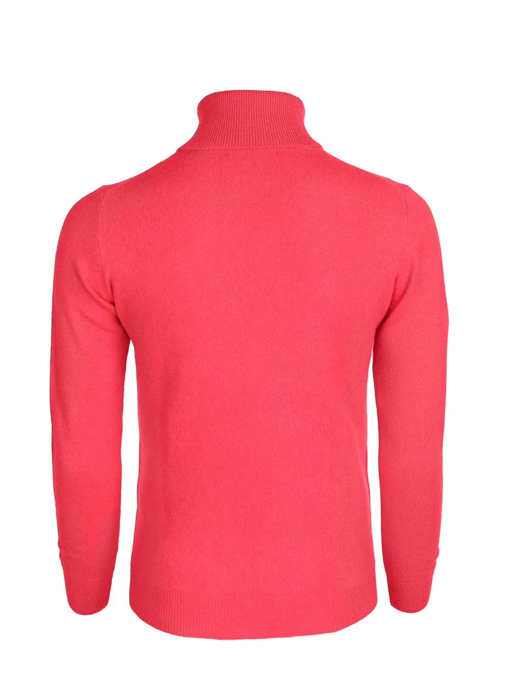 100% Mongolian Cashmere Polo Neck Sweater