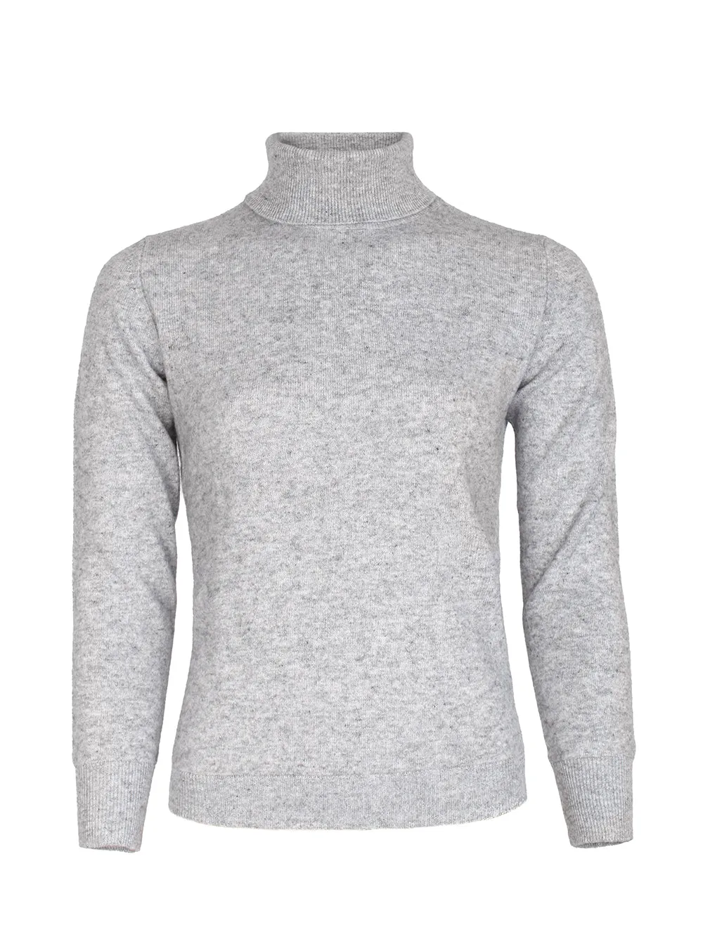 100% Mongolian Cashmere Polo Neck Sweater