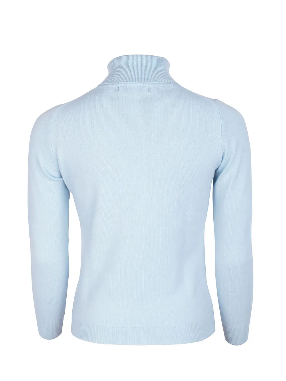 100% Mongolian Cashmere Polo Neck Sweater