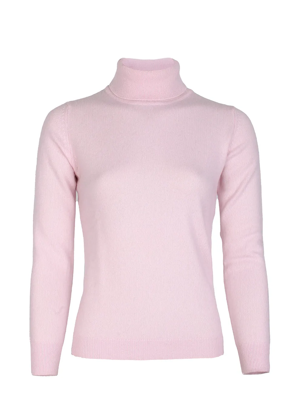 100% Mongolian Cashmere Polo Neck Sweater