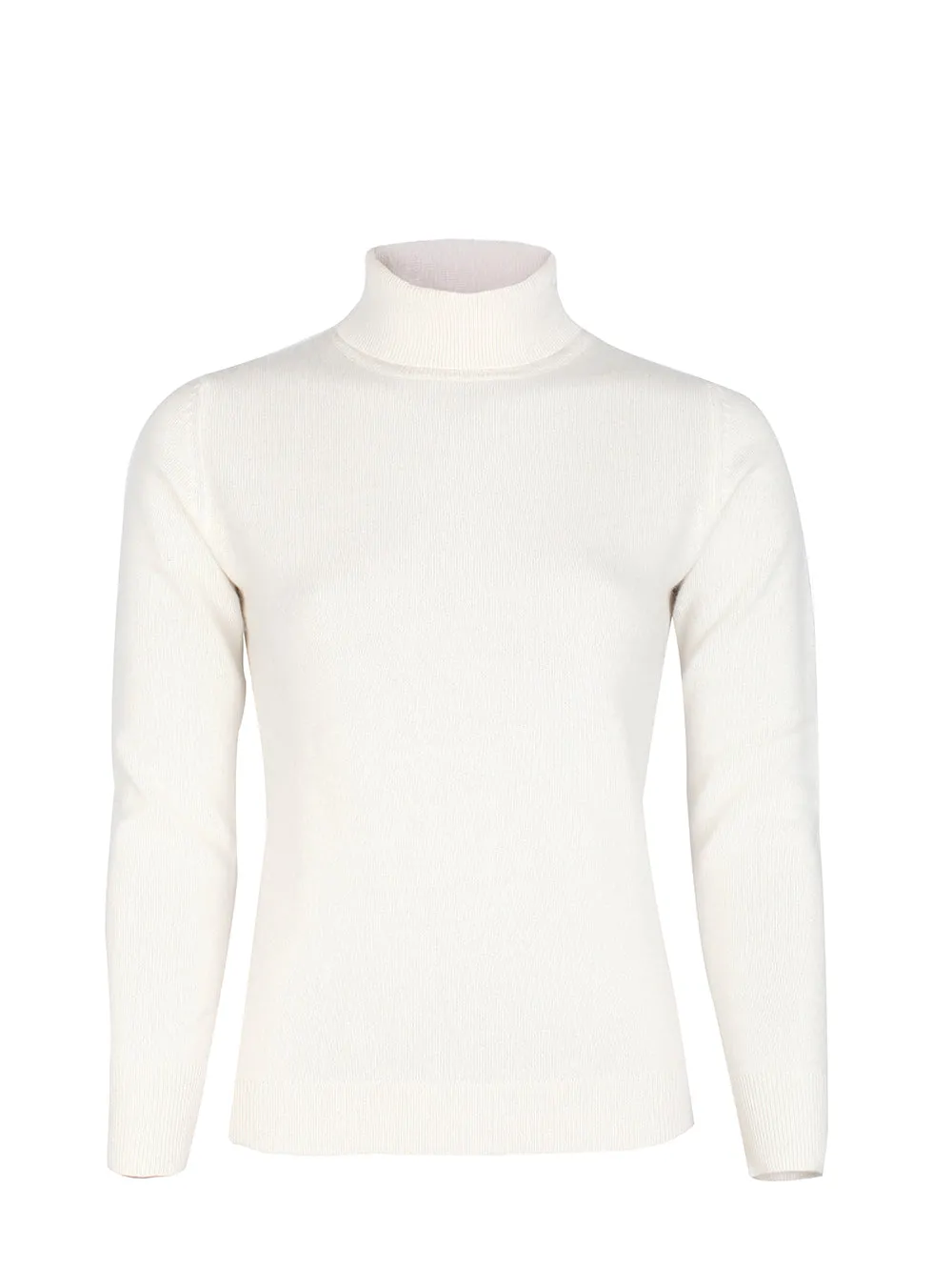 100% Mongolian Cashmere Polo Neck Sweater