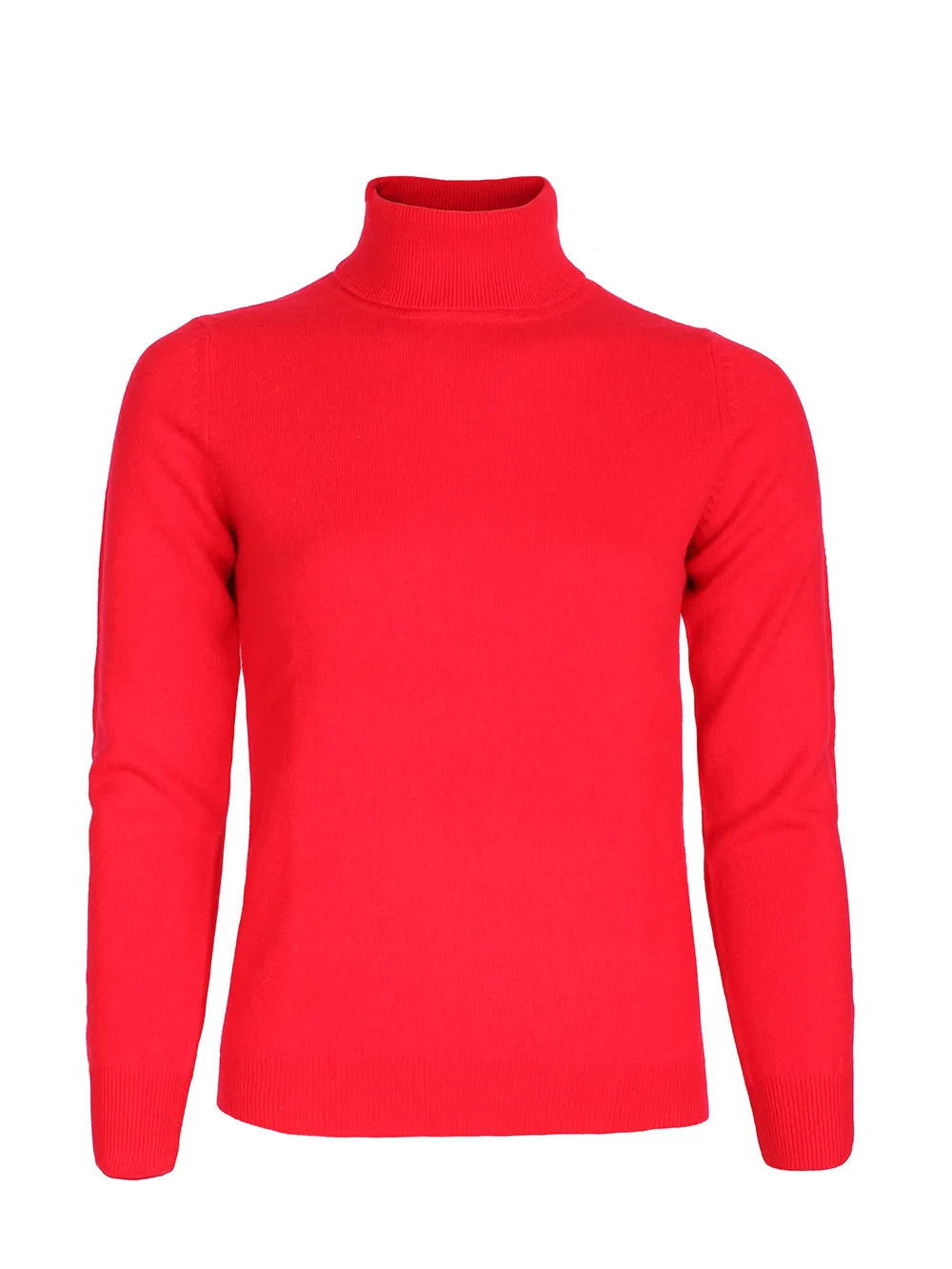 100% Mongolian Cashmere Polo Neck Sweater