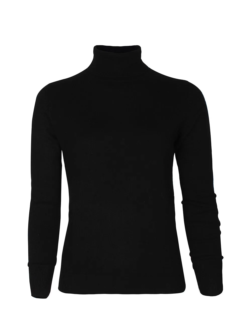 100% Mongolian Cashmere Polo Neck Sweater