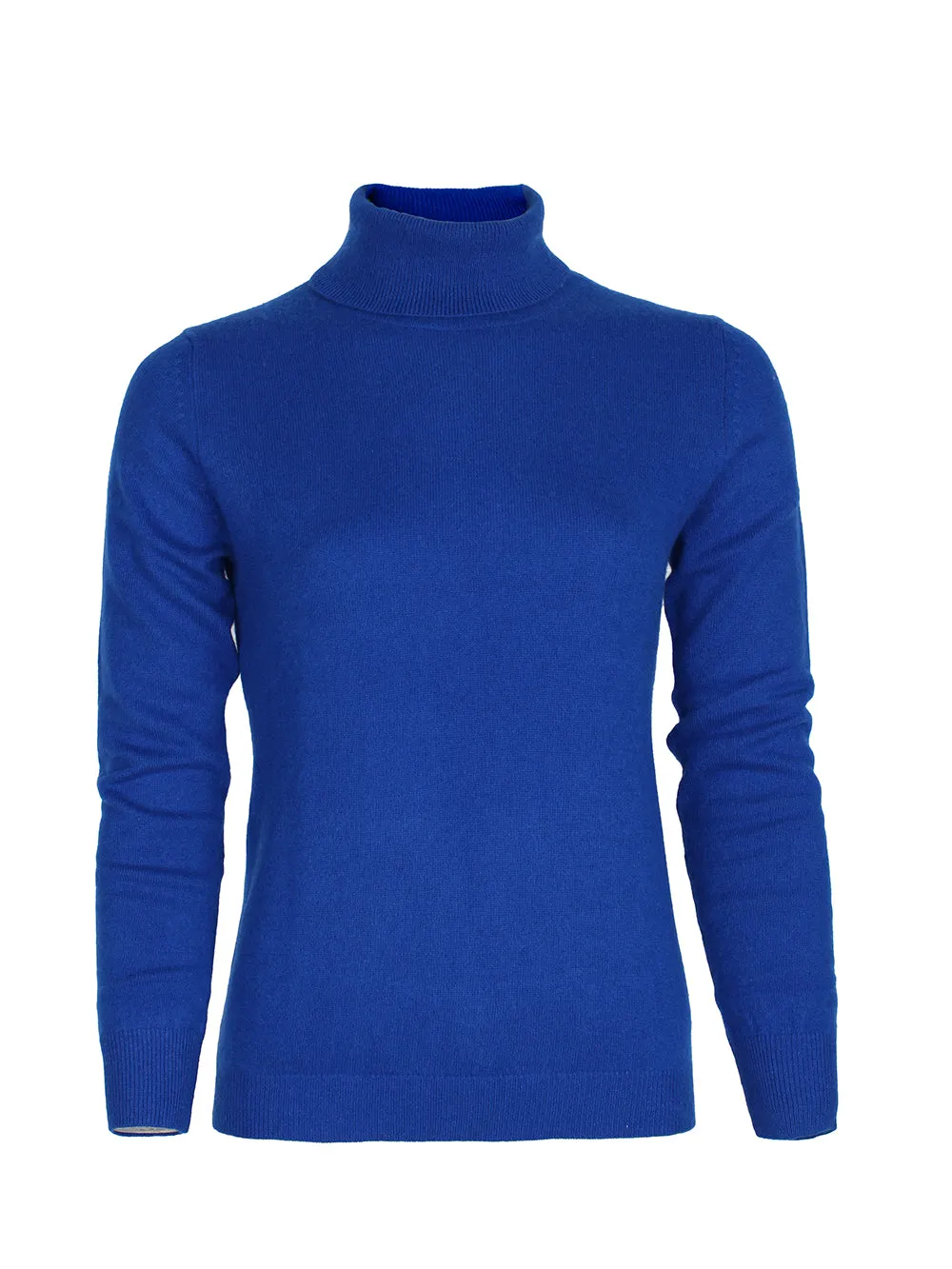 100% Mongolian Cashmere Polo Neck Sweater