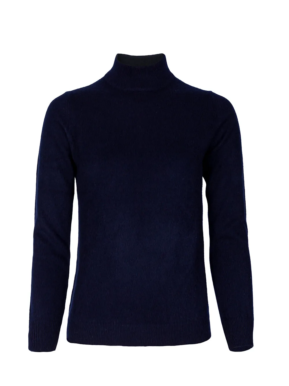 100% Mongolian Cashmere Polo Neck Sweater