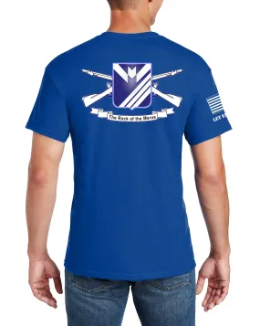 ACFT (Must score 570 or Higher) 50-50 Blend Unisex PT Short Sleeve Shirt. Approved for PT