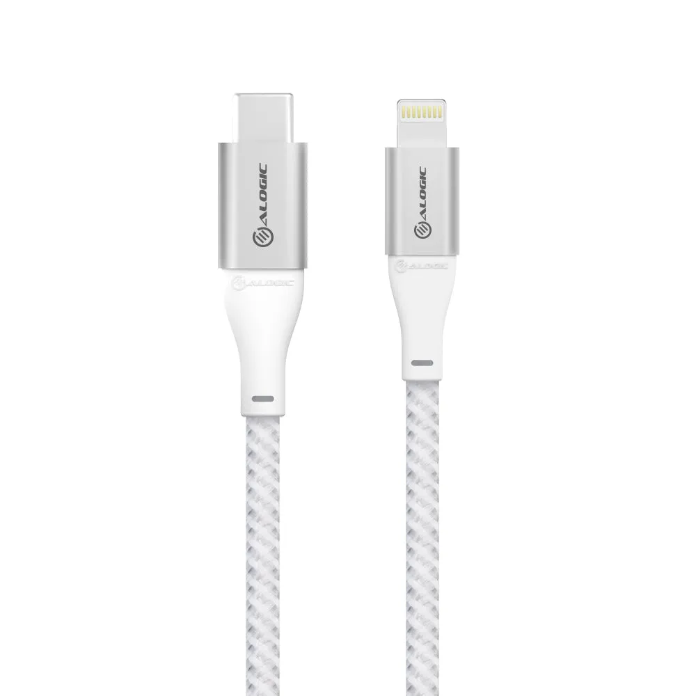 ALOGIC, Super Ultra, USB-C, Lightning Cable, 1.5m , Silver