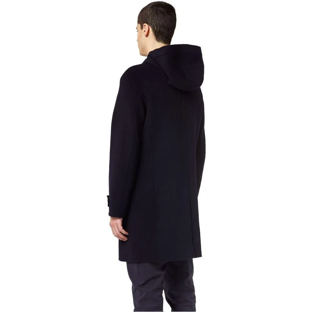 Alpha Studio Blue Wool Jacket