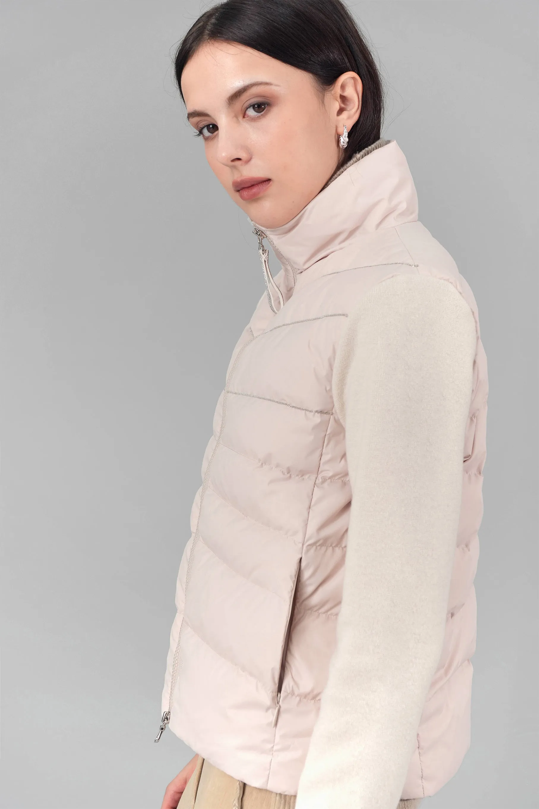 Anais Knit Padded Jacket