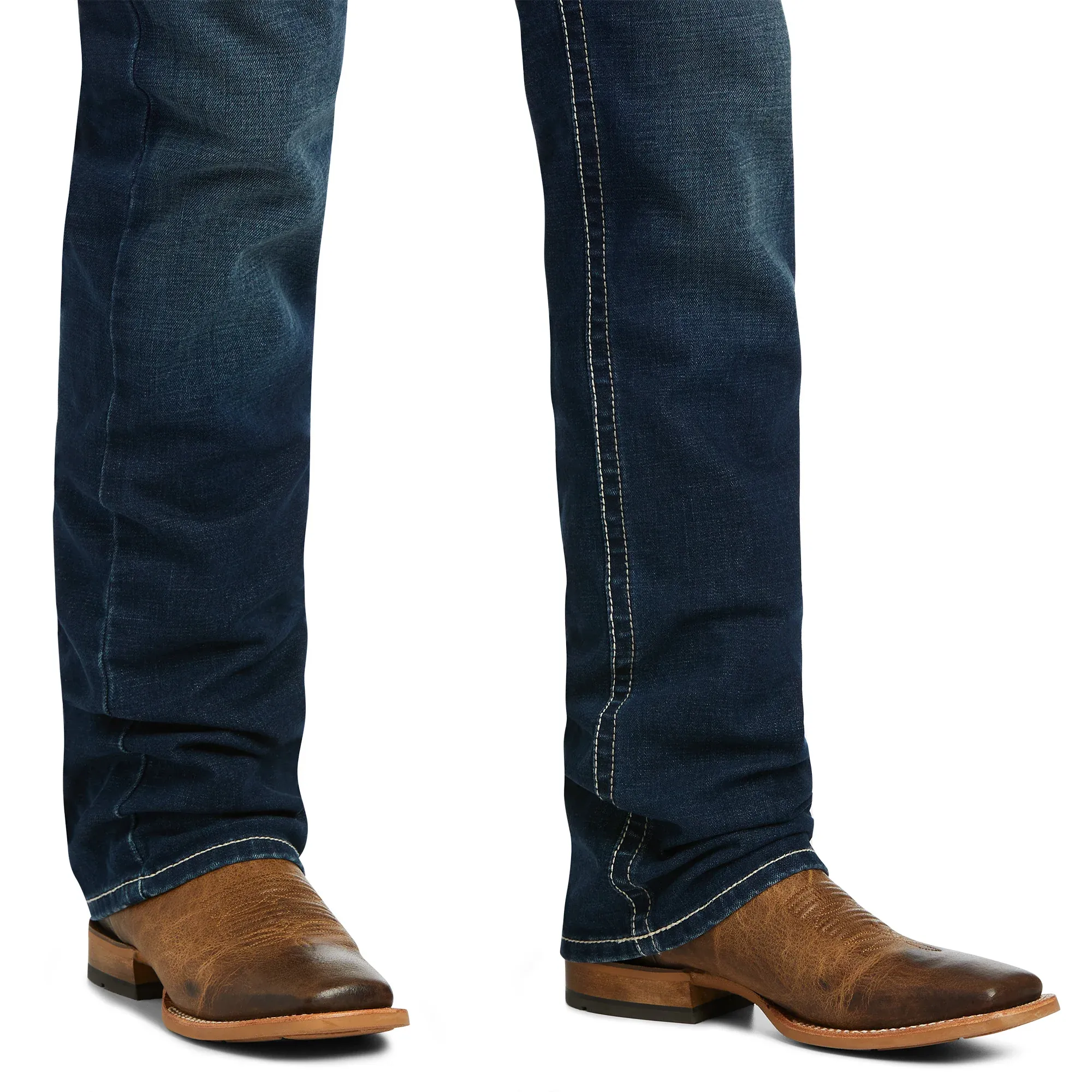 Ariat Men's Straight Stretch Remming Ford Leg Jeans