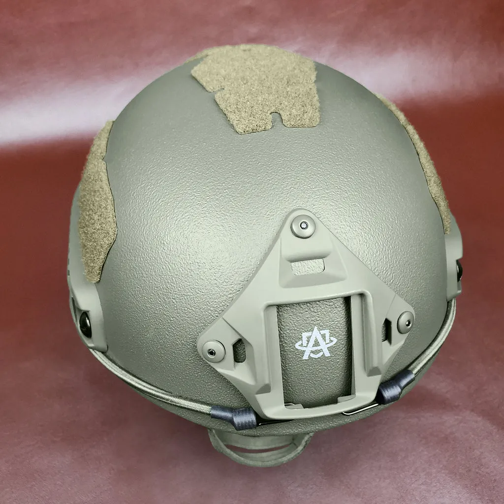 Atomic Defense FAST High-Cut Ballistic Helmet | NIJ Level IIIA  | Tan, Black, Green