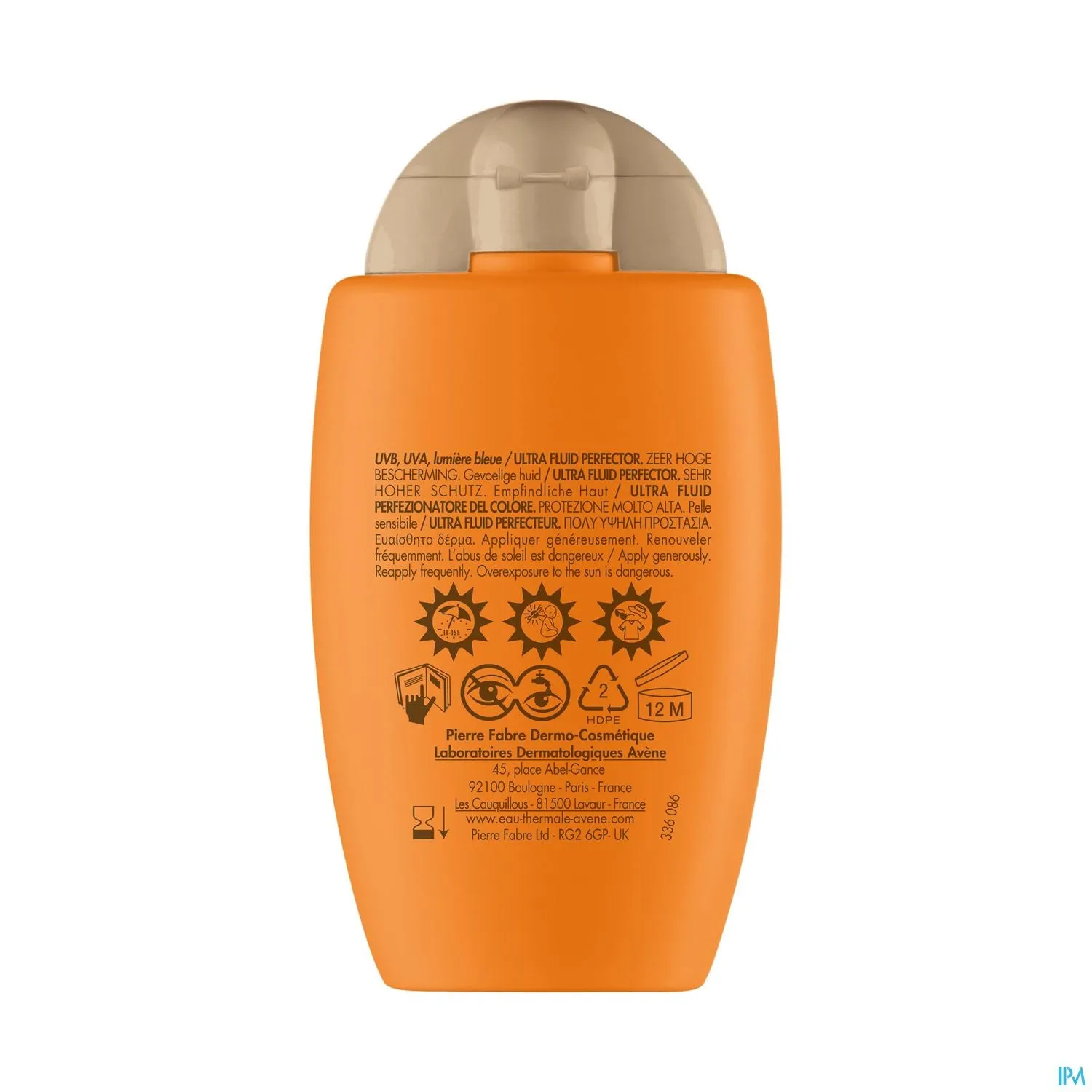 Avene ULTRA FLUID PERFECTOR Thermaal bronwater