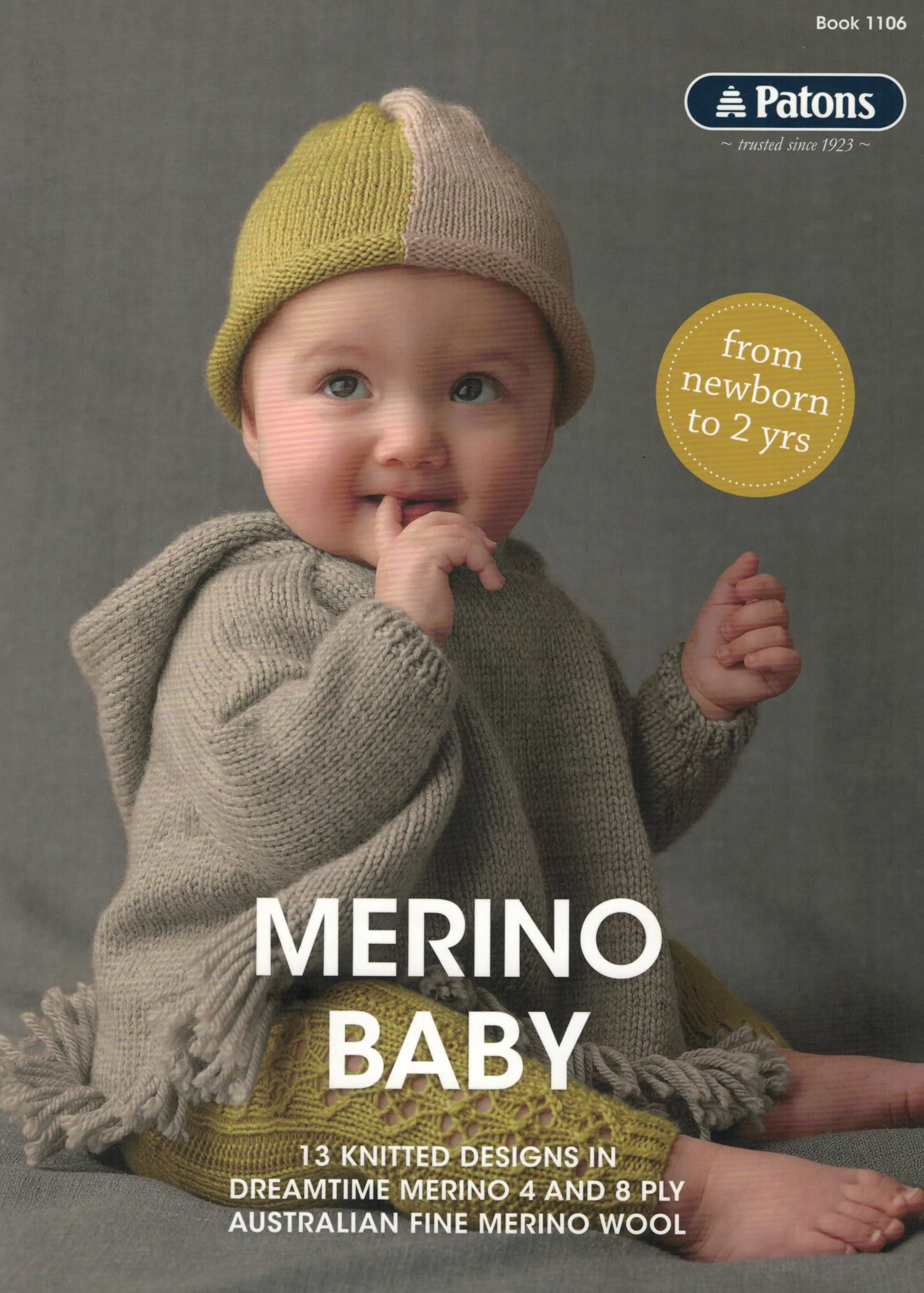 Baby/Toddler - Patons Book 1106 Merino Baby