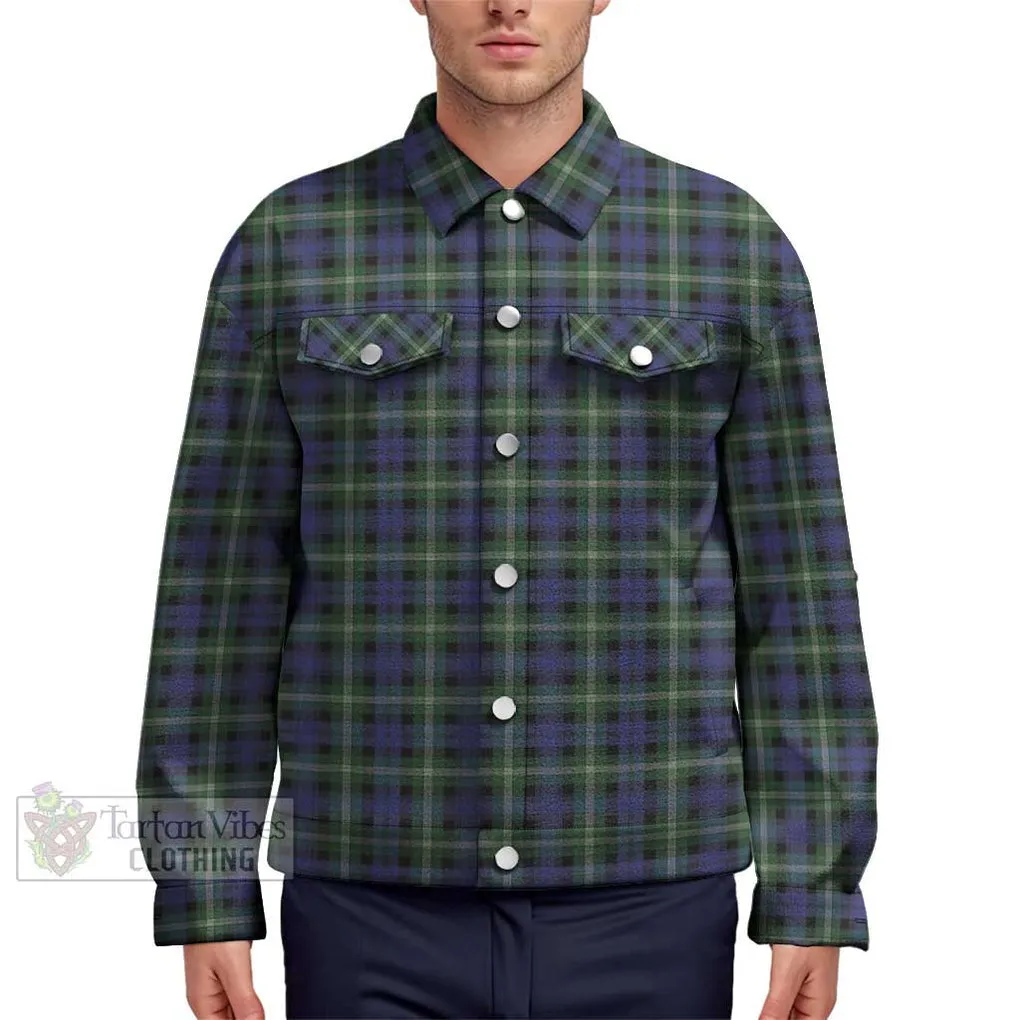 Baillie of Polkemmet Tartan Unisex Lapel Cotton Jacket