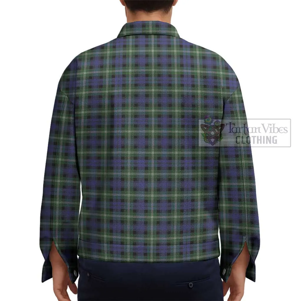 Baillie of Polkemmet Tartan Unisex Lapel Cotton Jacket