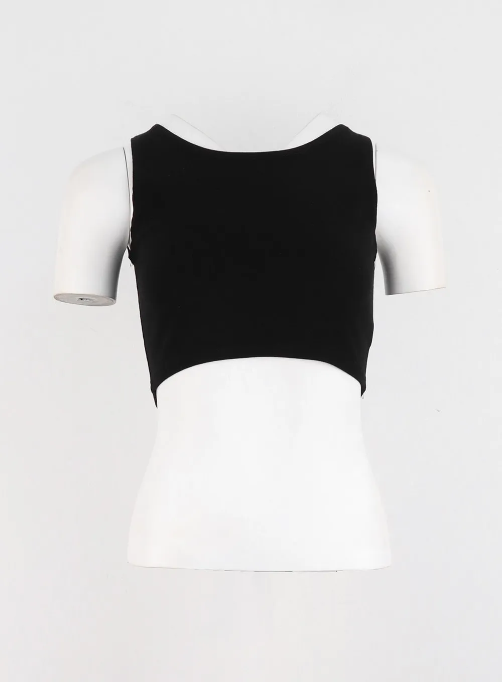 Basic Sleeveless Crop Top IO326