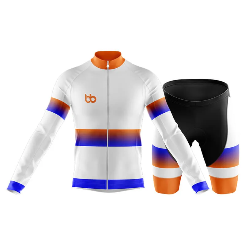 BB Gradient Club Cycling Kit (Blue-Orange)