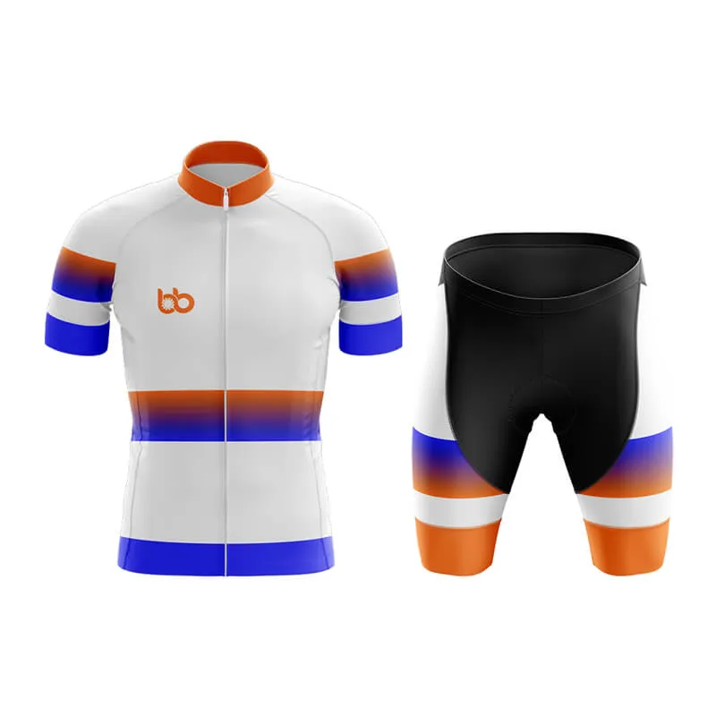 BB Gradient Club Cycling Kit (Blue-Orange)