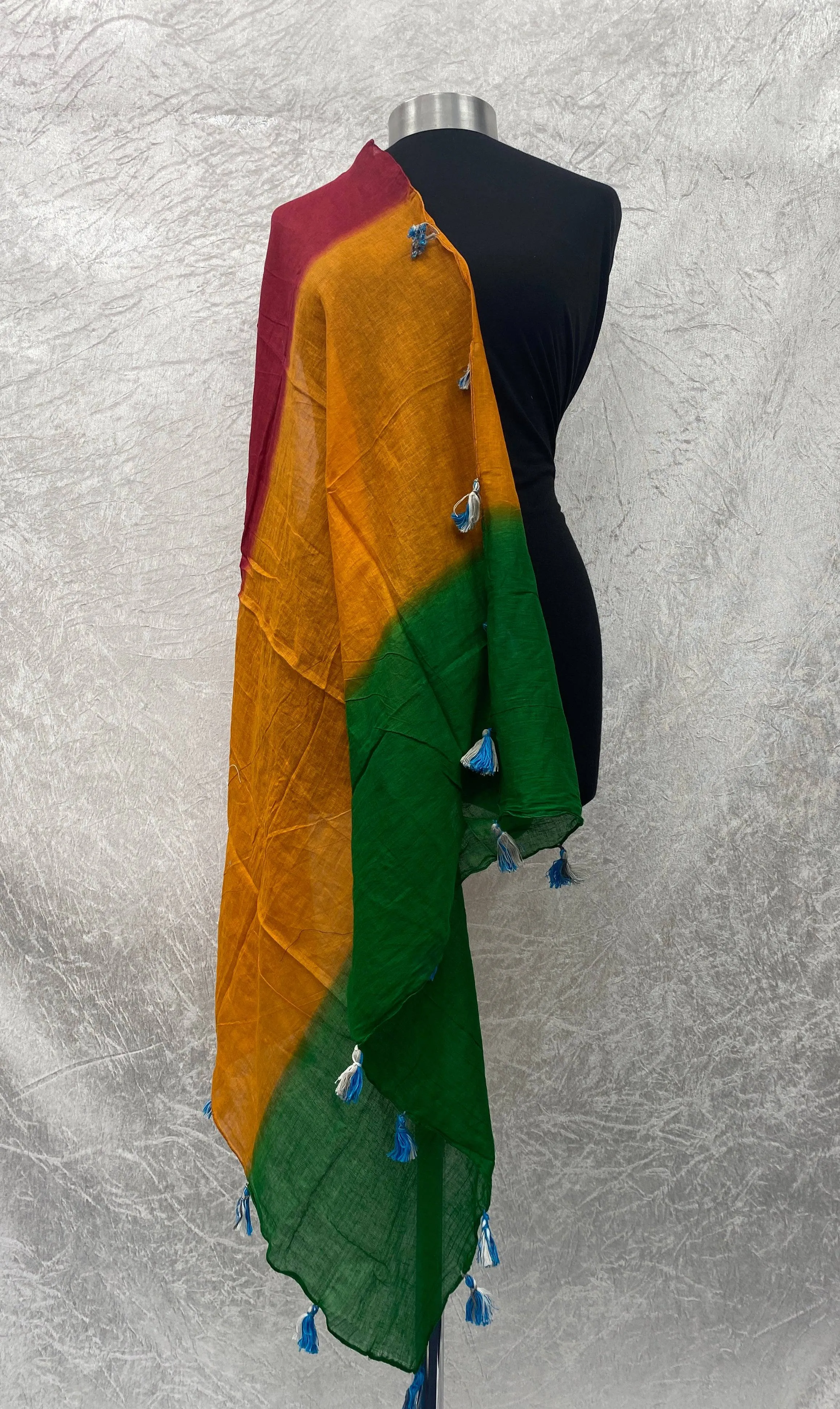 Block colours -  Ethnic Square Scarf