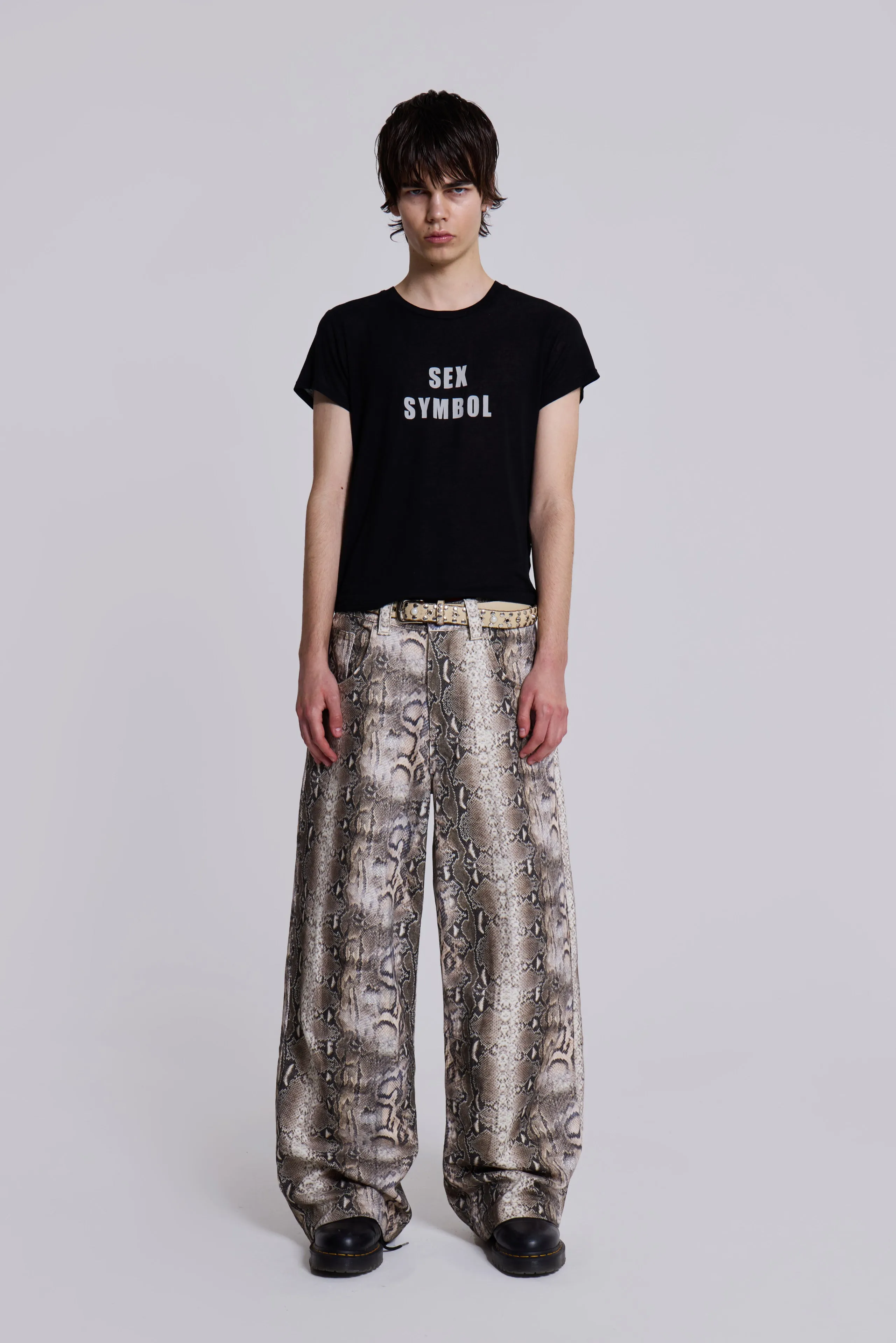 Boa Snake Print Colossus Jeans