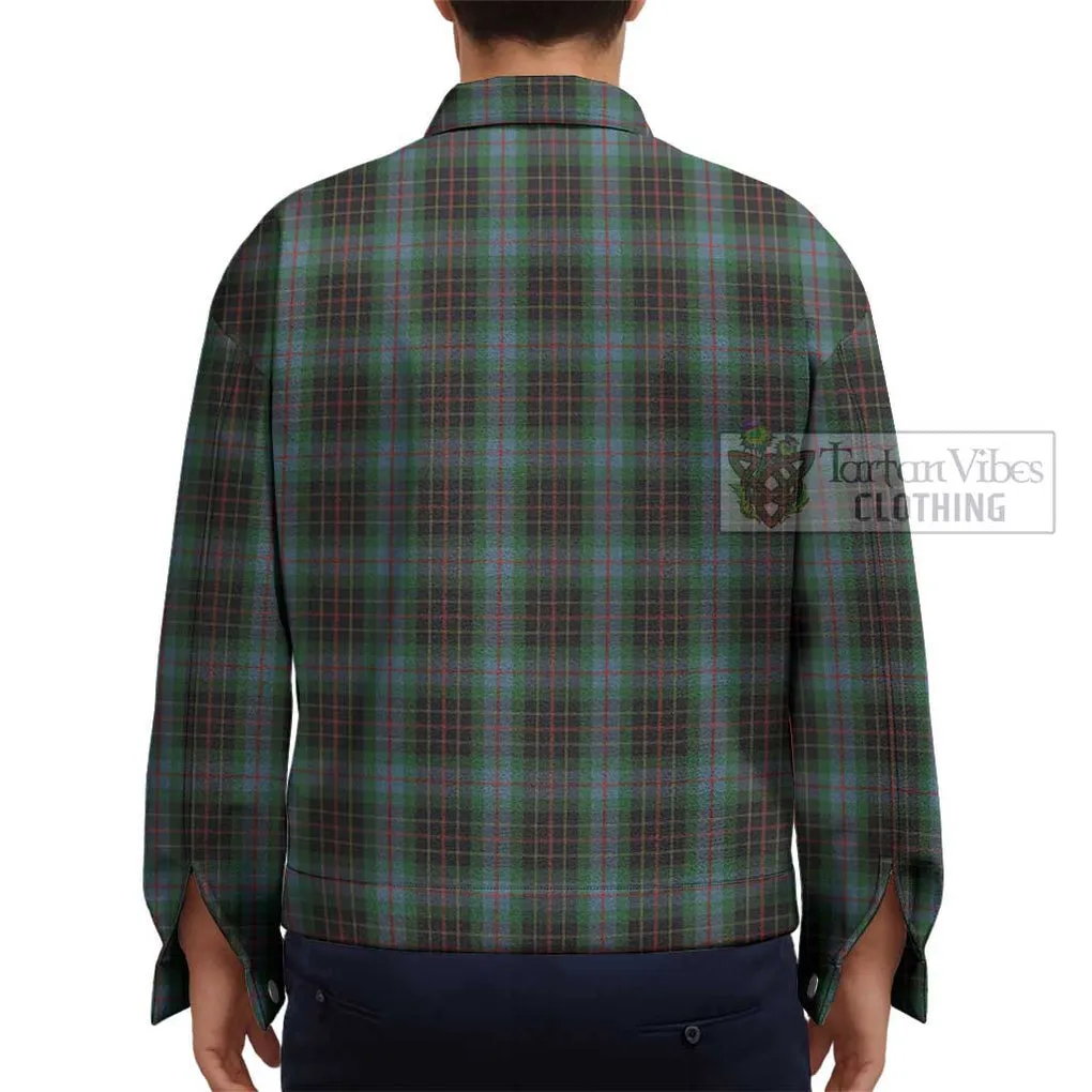 Brodie Hunting Tartan Unisex Lapel Cotton Jacket