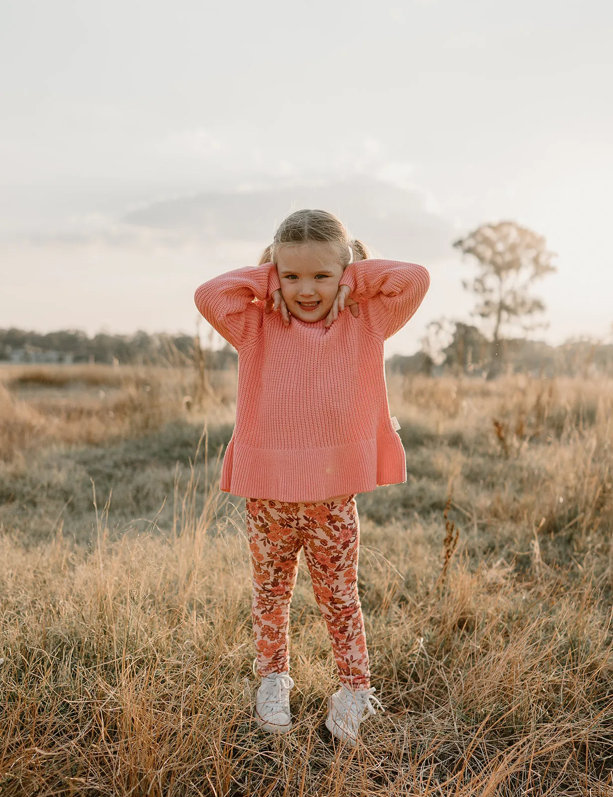 Bubblegum Chunky Knit Sweater