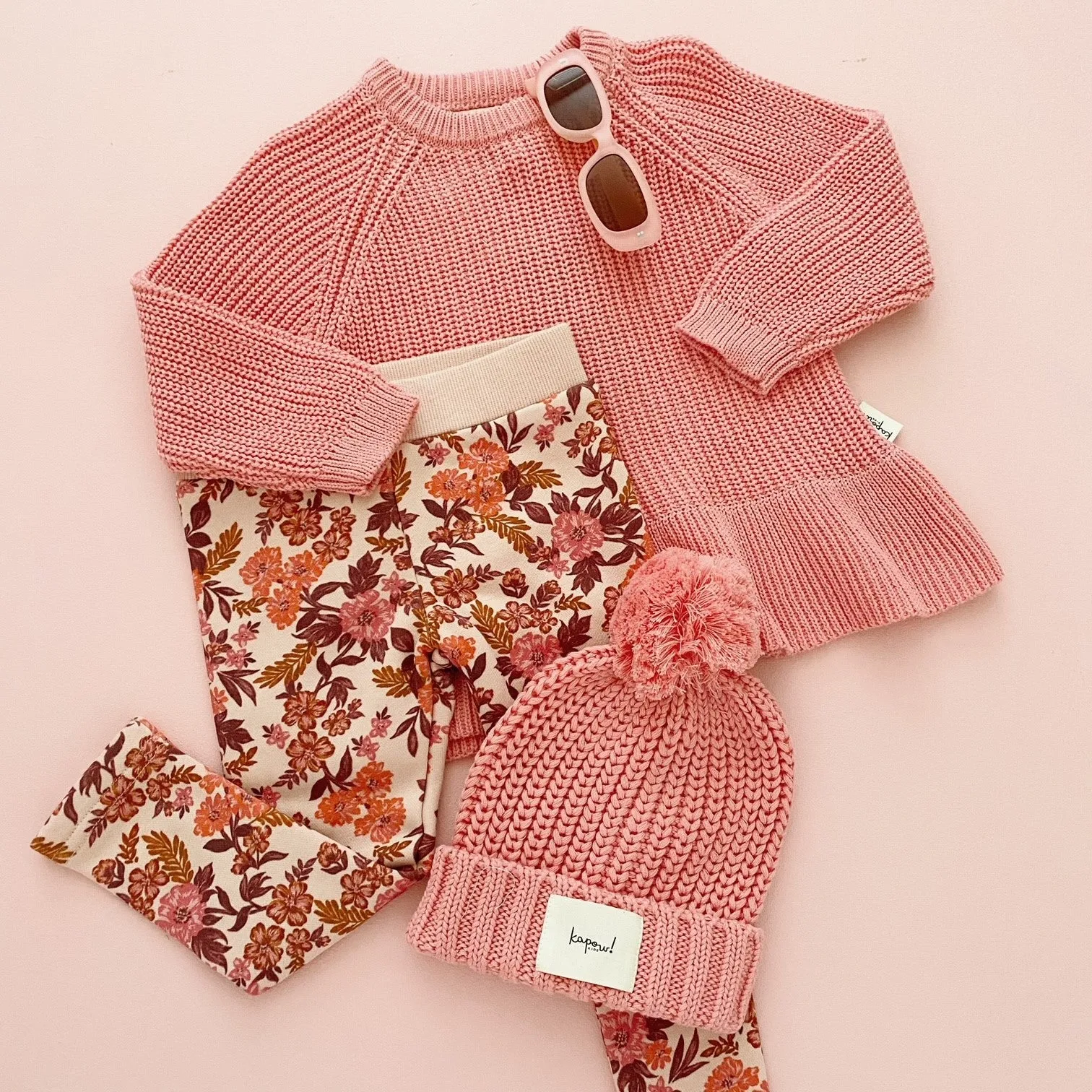 Bubblegum Chunky Knit Sweater