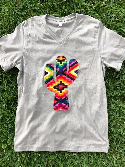 Cactus Shirt with Serape