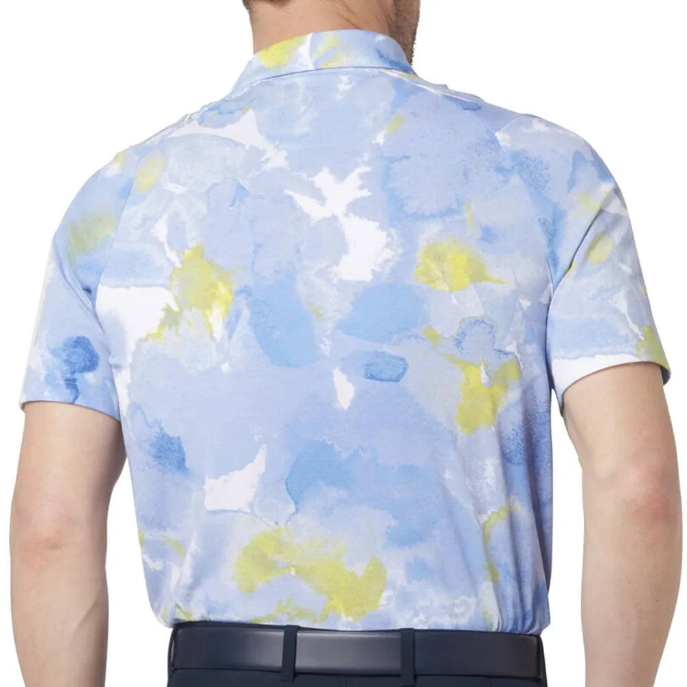 Callaway Thermal Dye Print Polo Shirt - Mazarine Blue