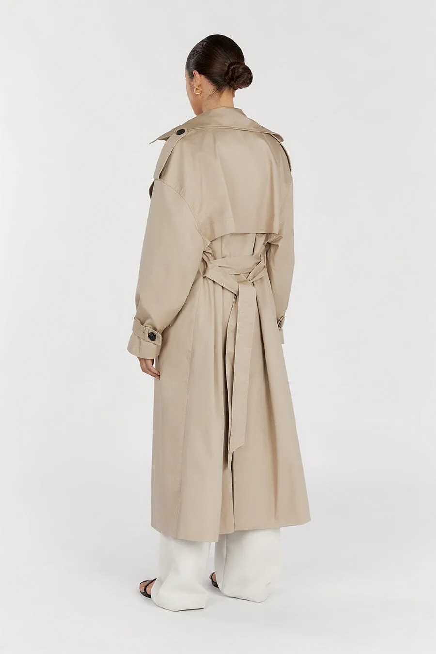 CAMERON STONE TRENCH COAT