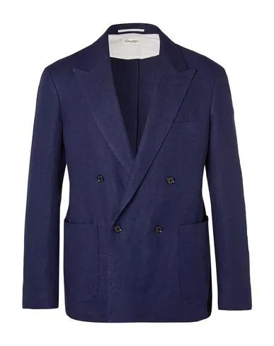 Camoshita By United Arrows Man Blazer Blue 44 suit