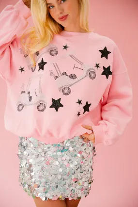 CART STAR PINK PULLOVER