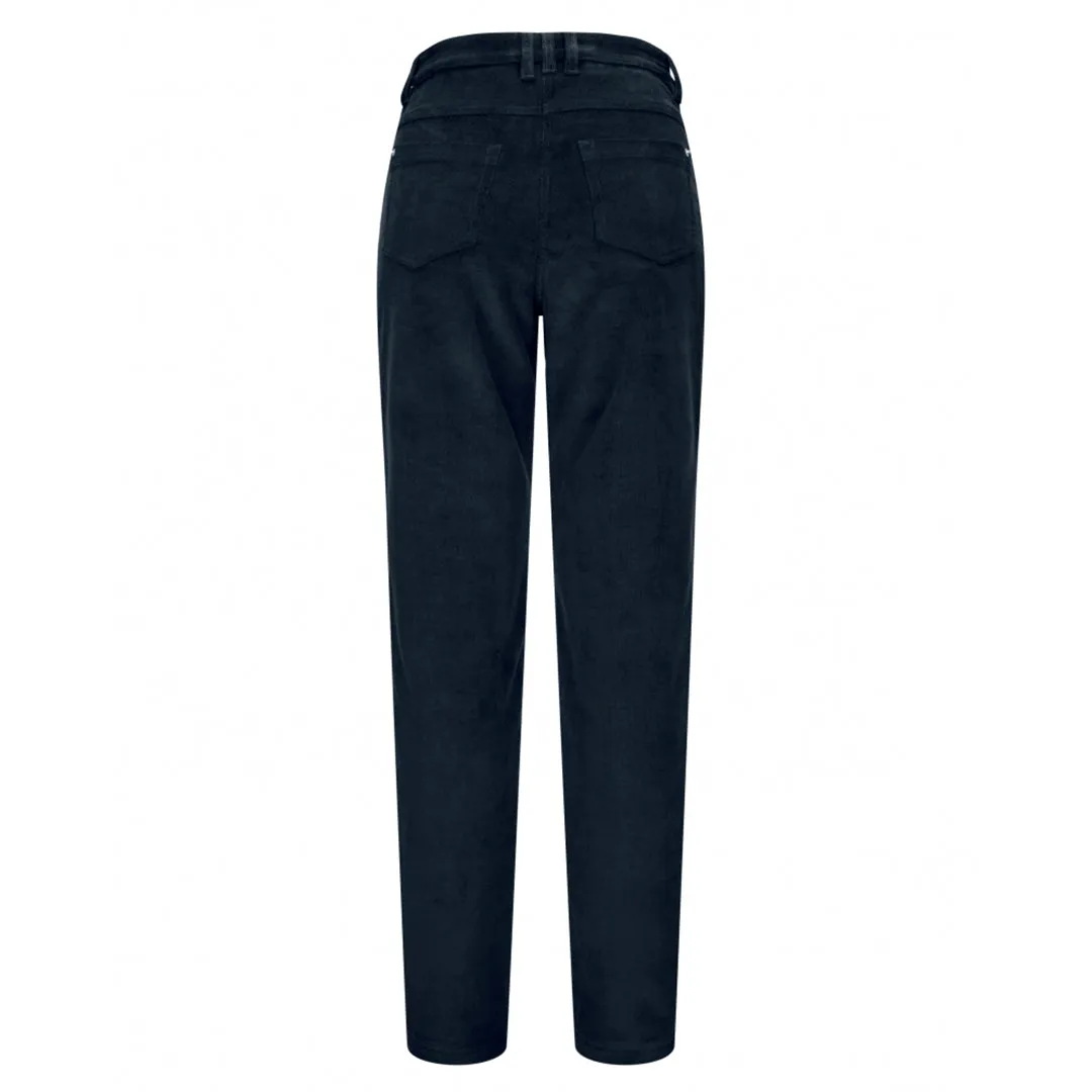 Ceres Ladies Stretch Cord Jean - Midnight Navy by Hoggs of Fife