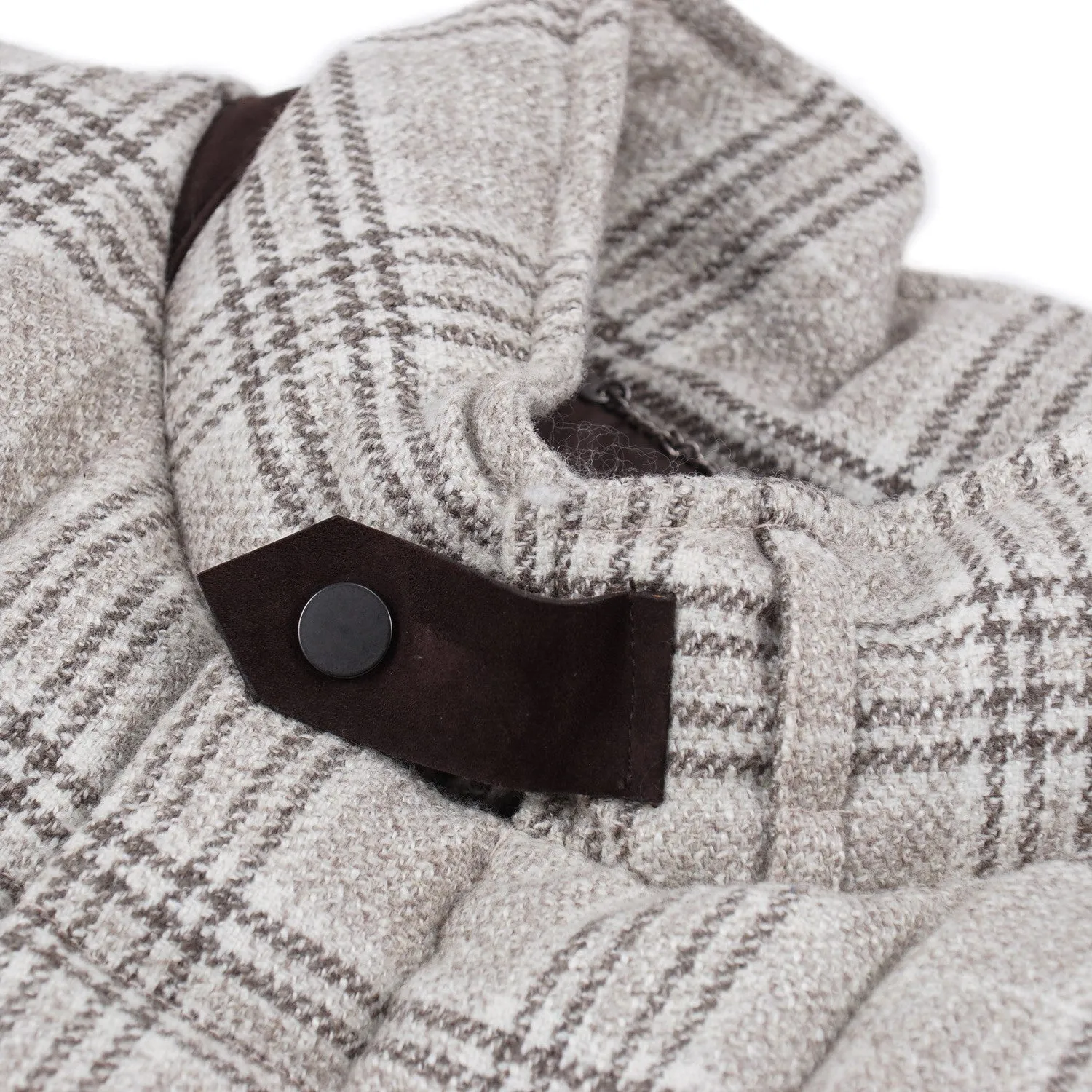 Cesare Attolini Down-Filled Quilted Wool Coat