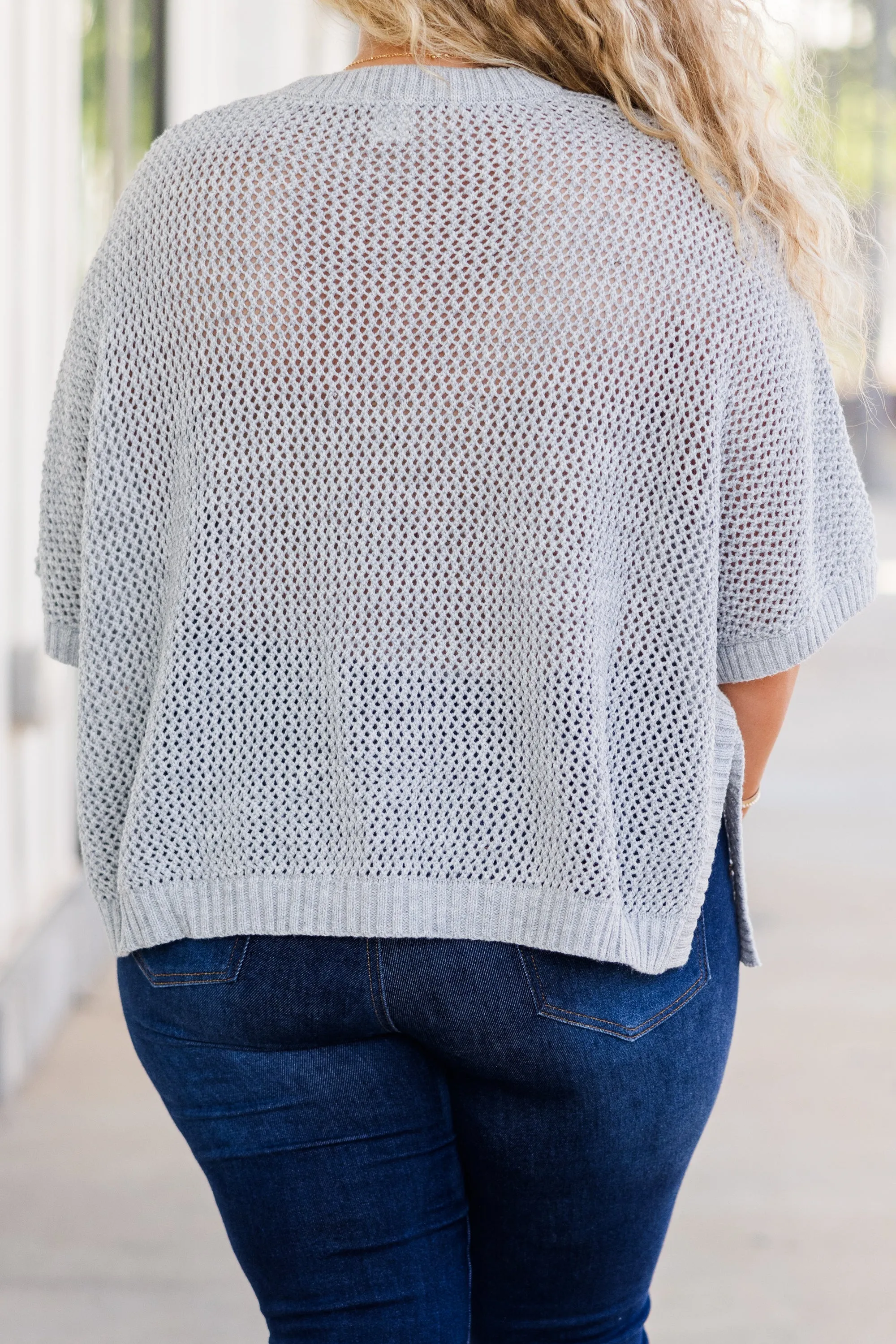 Chill Out Top, Heather Grey