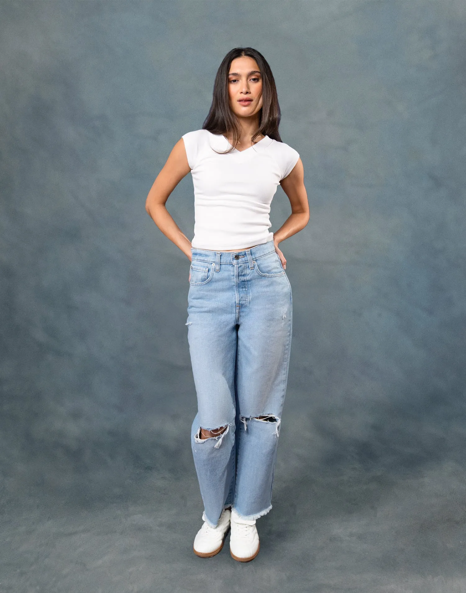 CHLOE STRAIGHT JEANS / BLISS