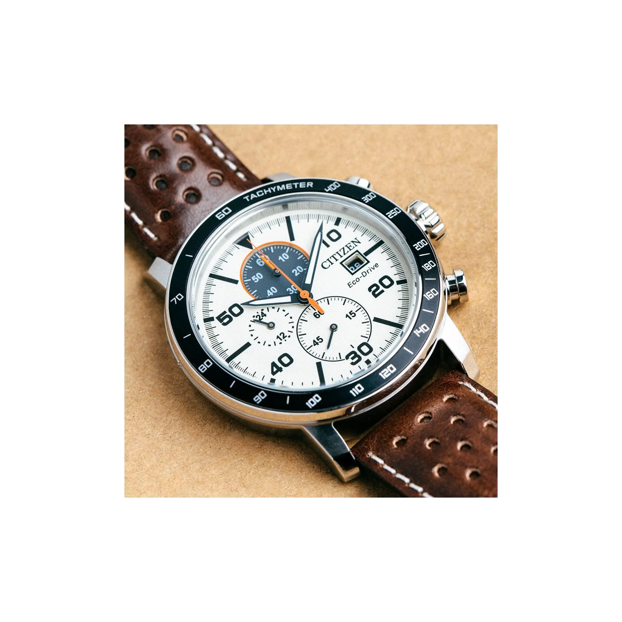 Citizen Eco-Drive Brycen Chronograph Mens Watch.