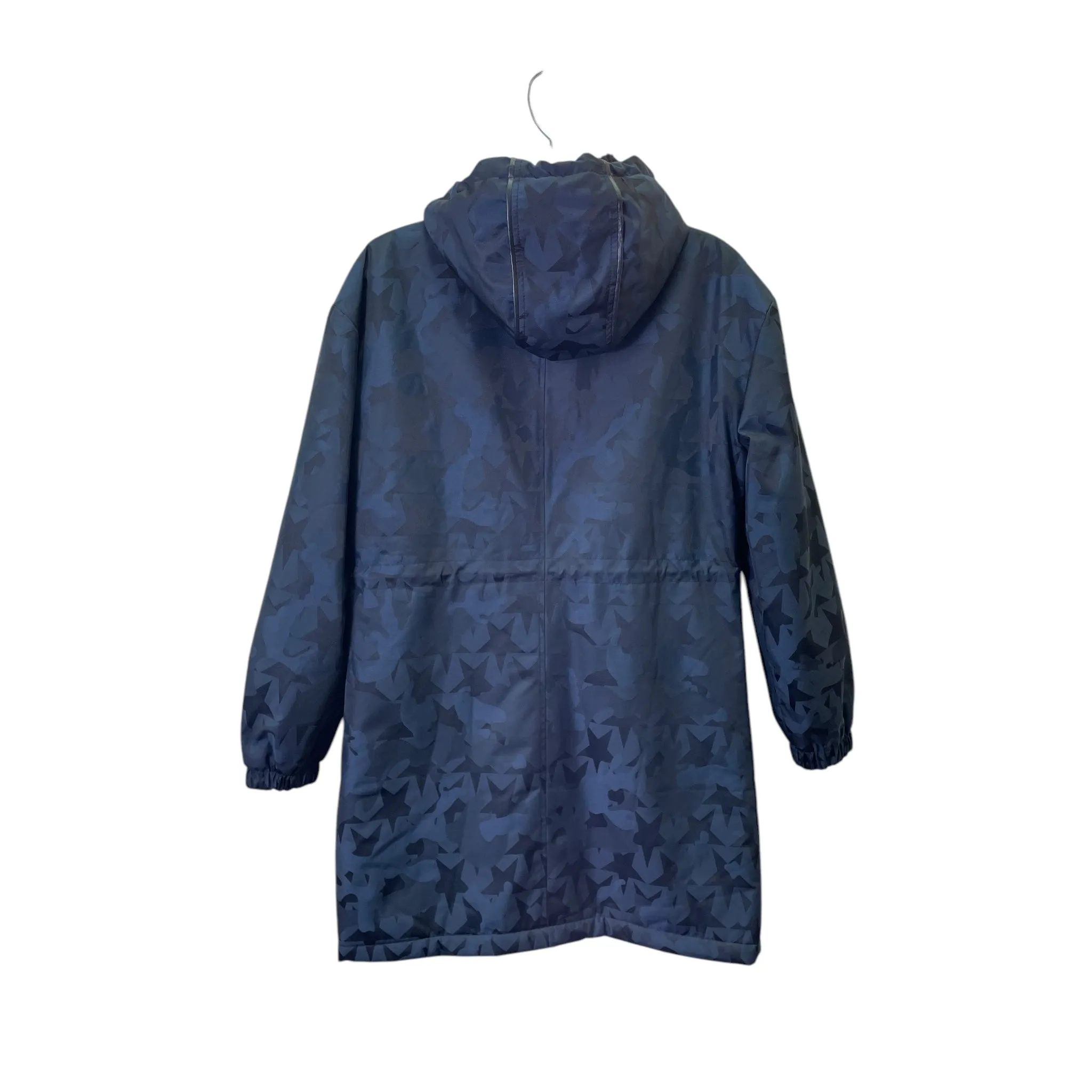 Coat Parka By Avec Les Filles In Black & Blue, Size:Xs