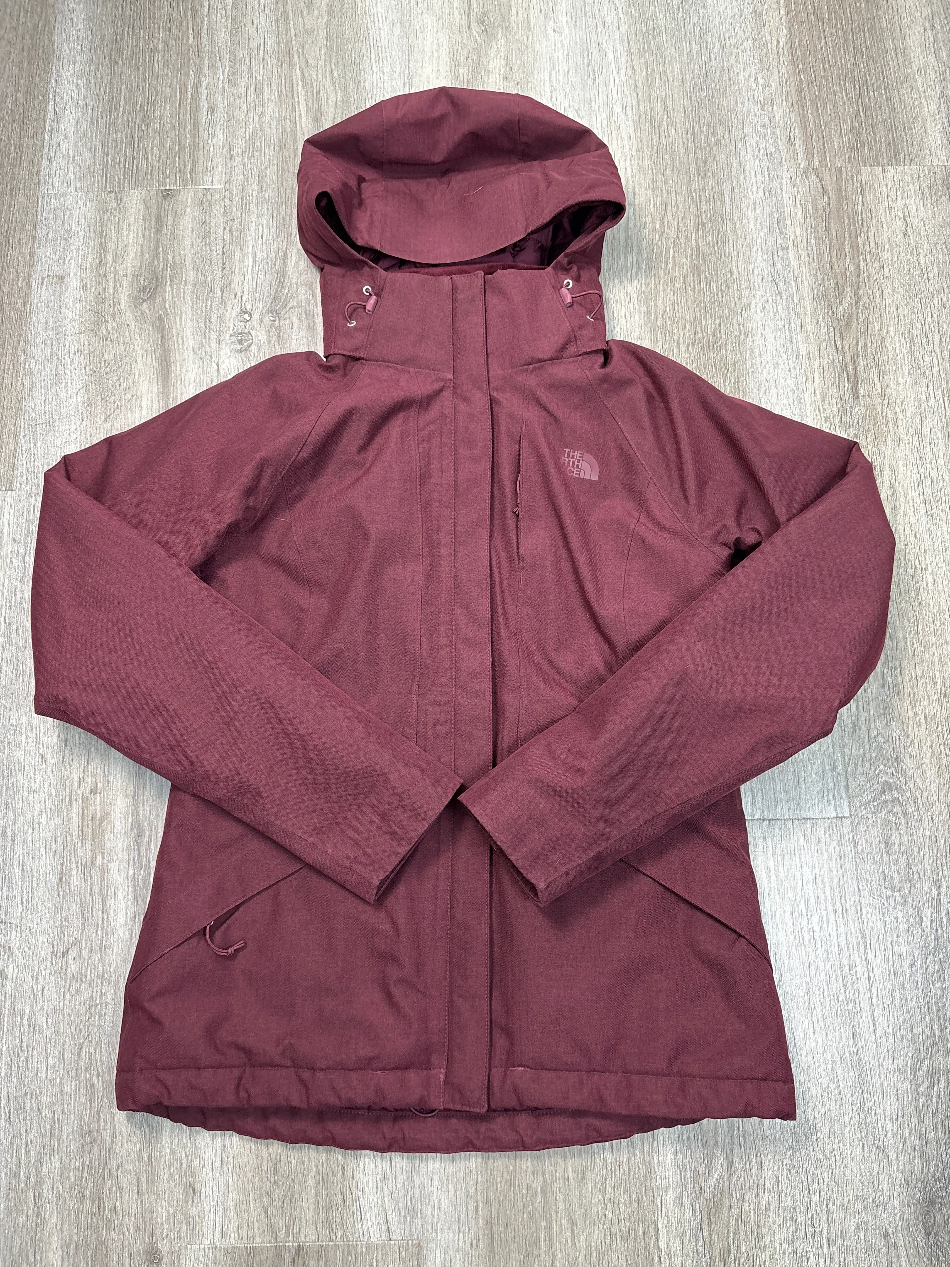 Coat Parka By The North Face In Maroon, Size: S