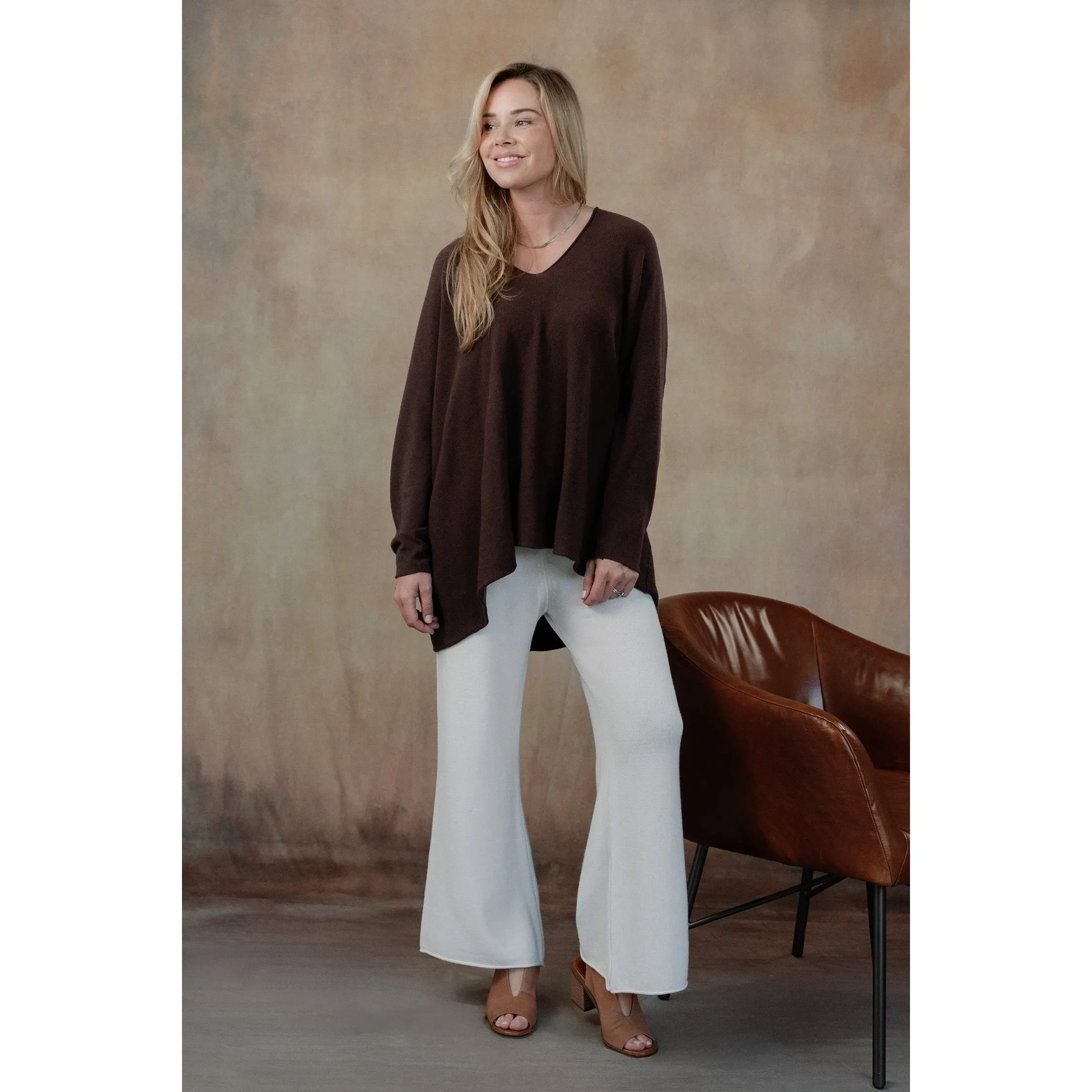 Cobblestone Living Claudia V-Neck Sweater