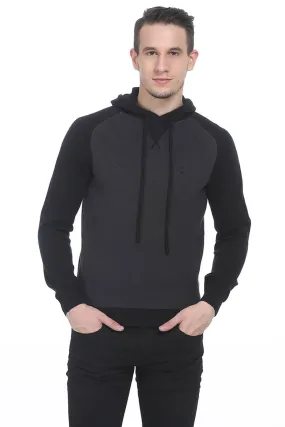 Comfort Fit Hooded Mens Sweater