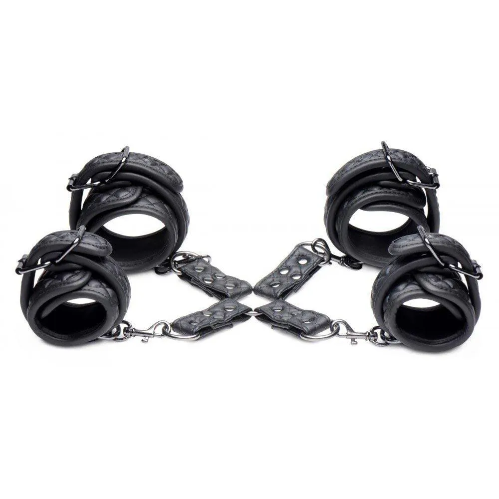 Concede Wrist and Ankle Restraint Set With Hog-Tie Adaptor