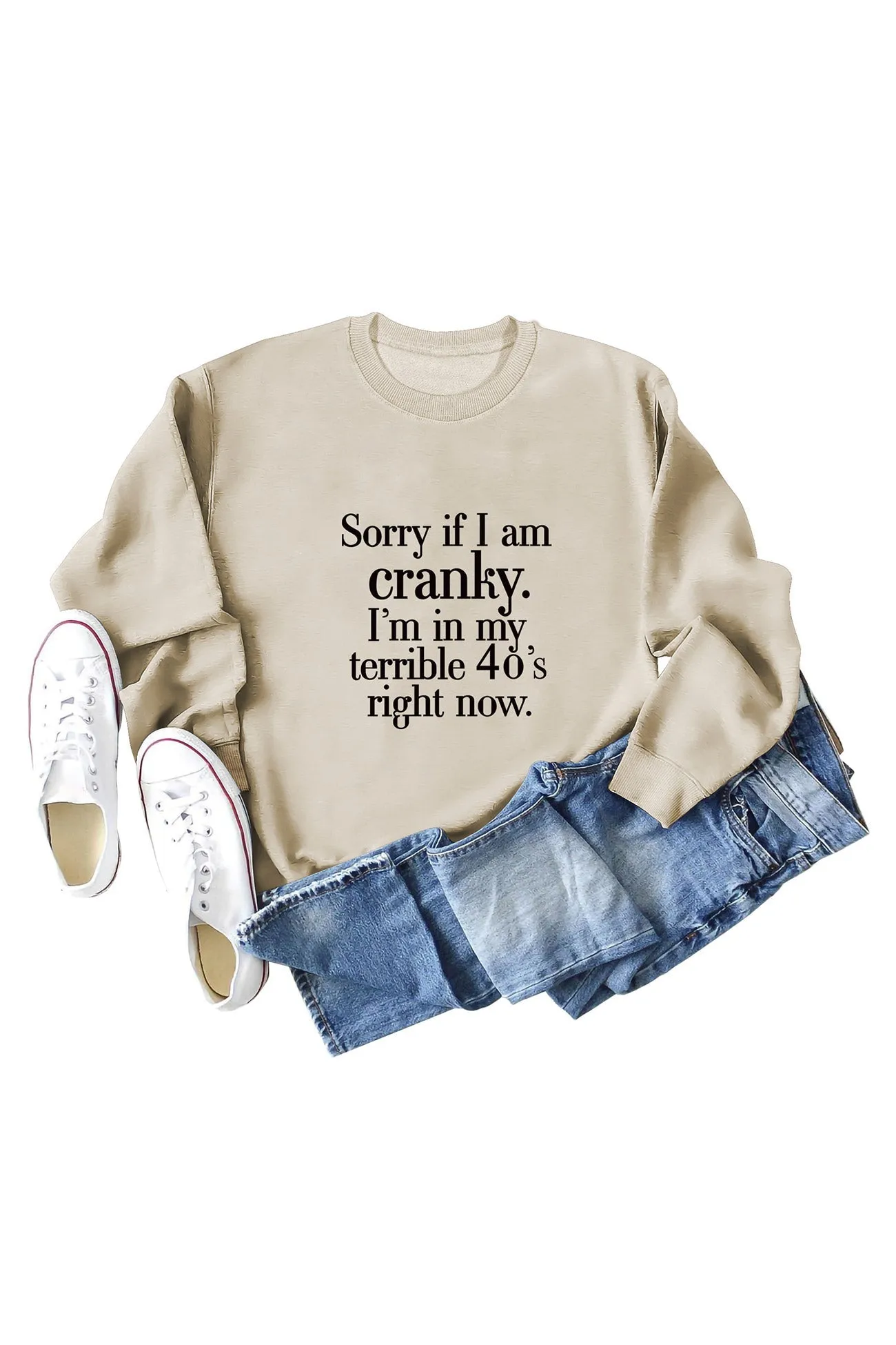 Cranky 40s Printed Sweatshirt