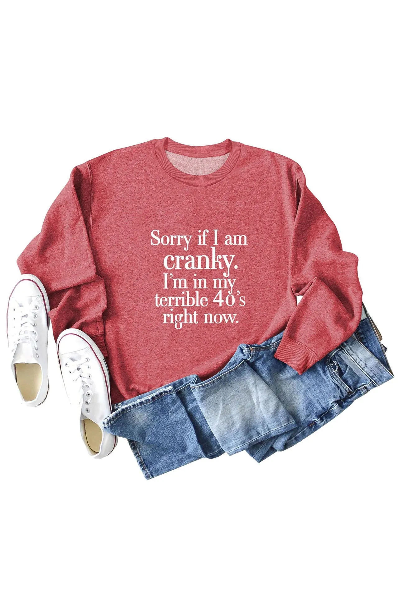 Cranky 40s Printed Sweatshirt