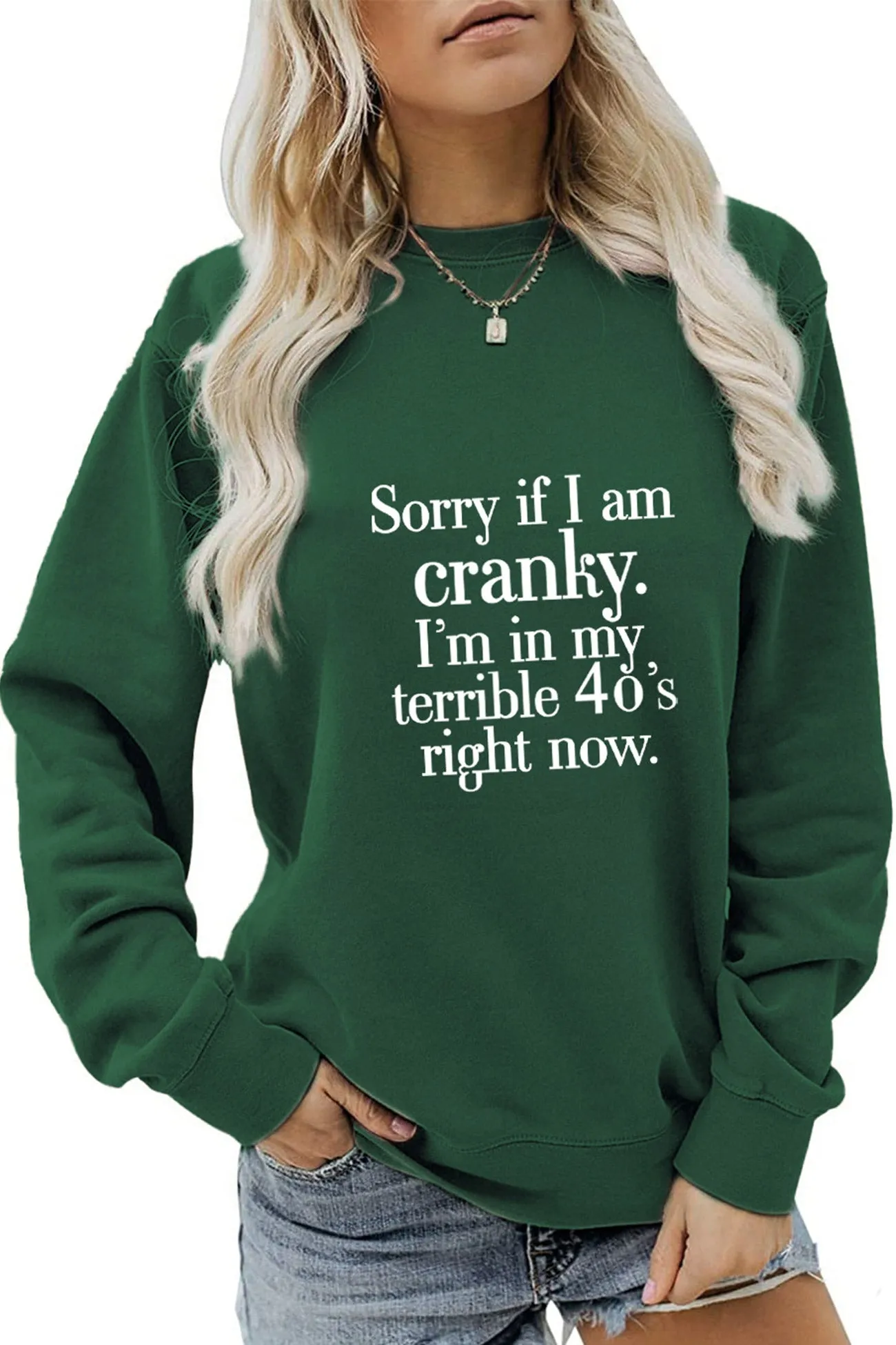 Cranky 40s Printed Sweatshirt