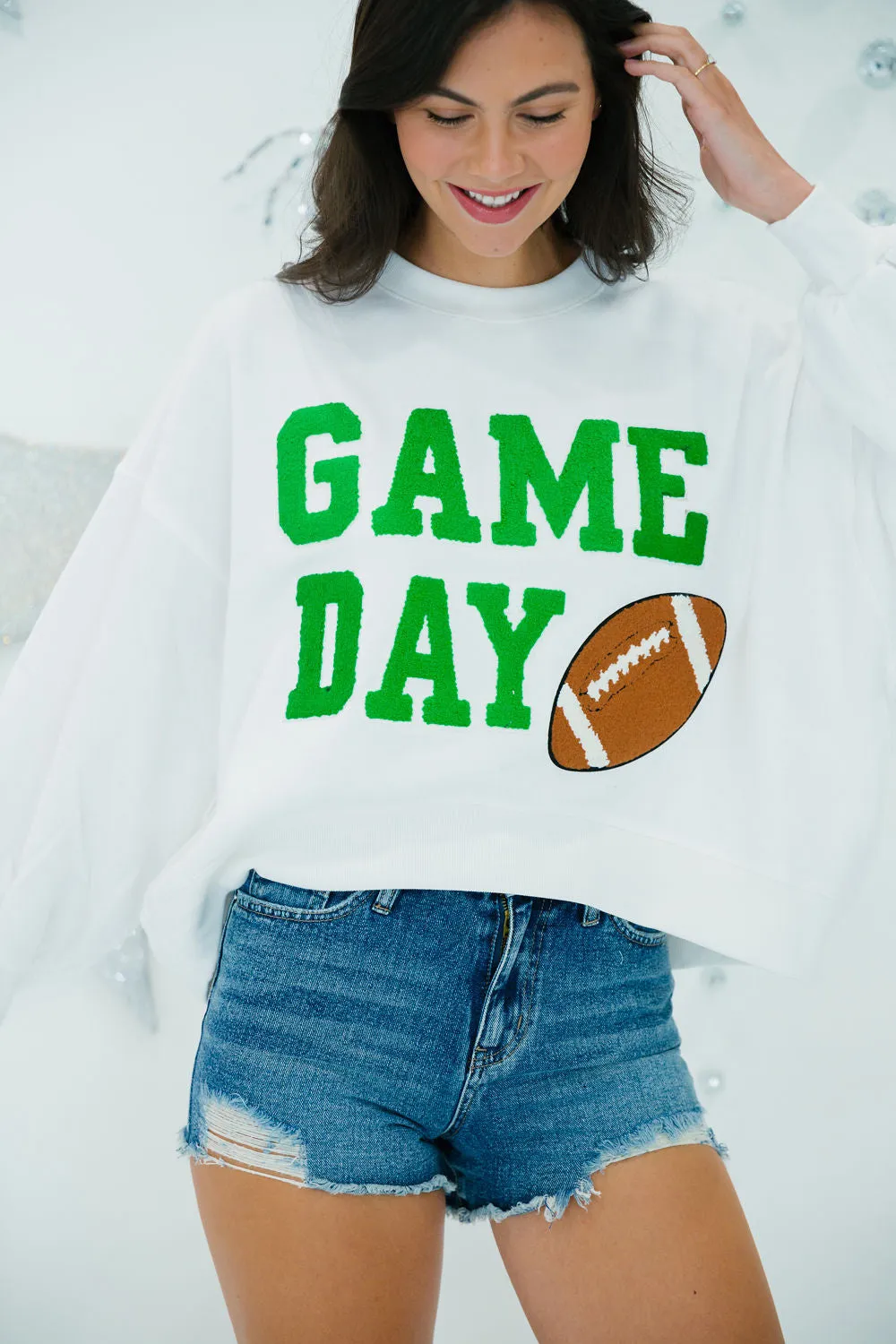 CUSTOM NUMBER GAME DAY PULLOVER