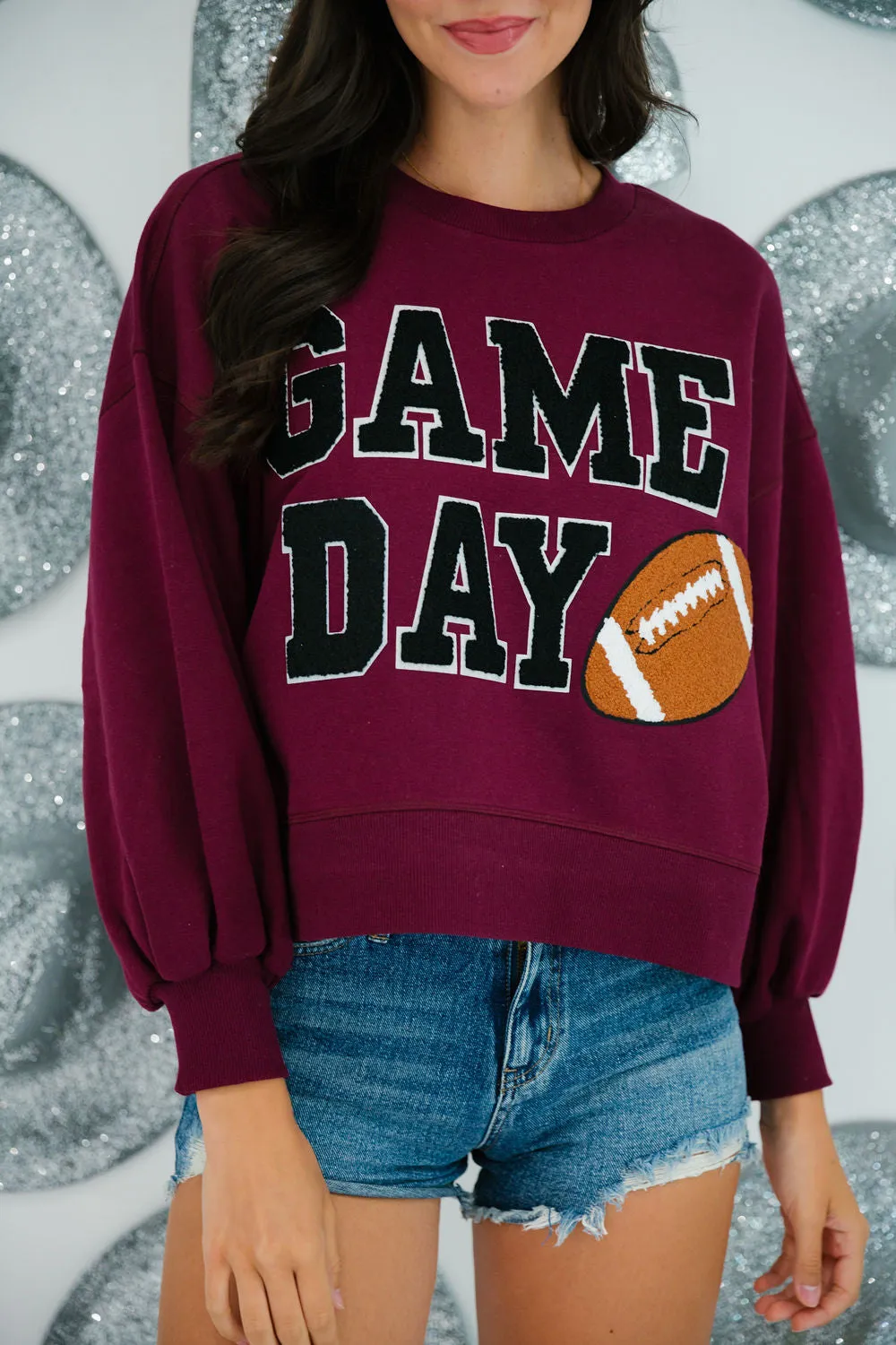 CUSTOM NUMBER GAME DAY PULLOVER