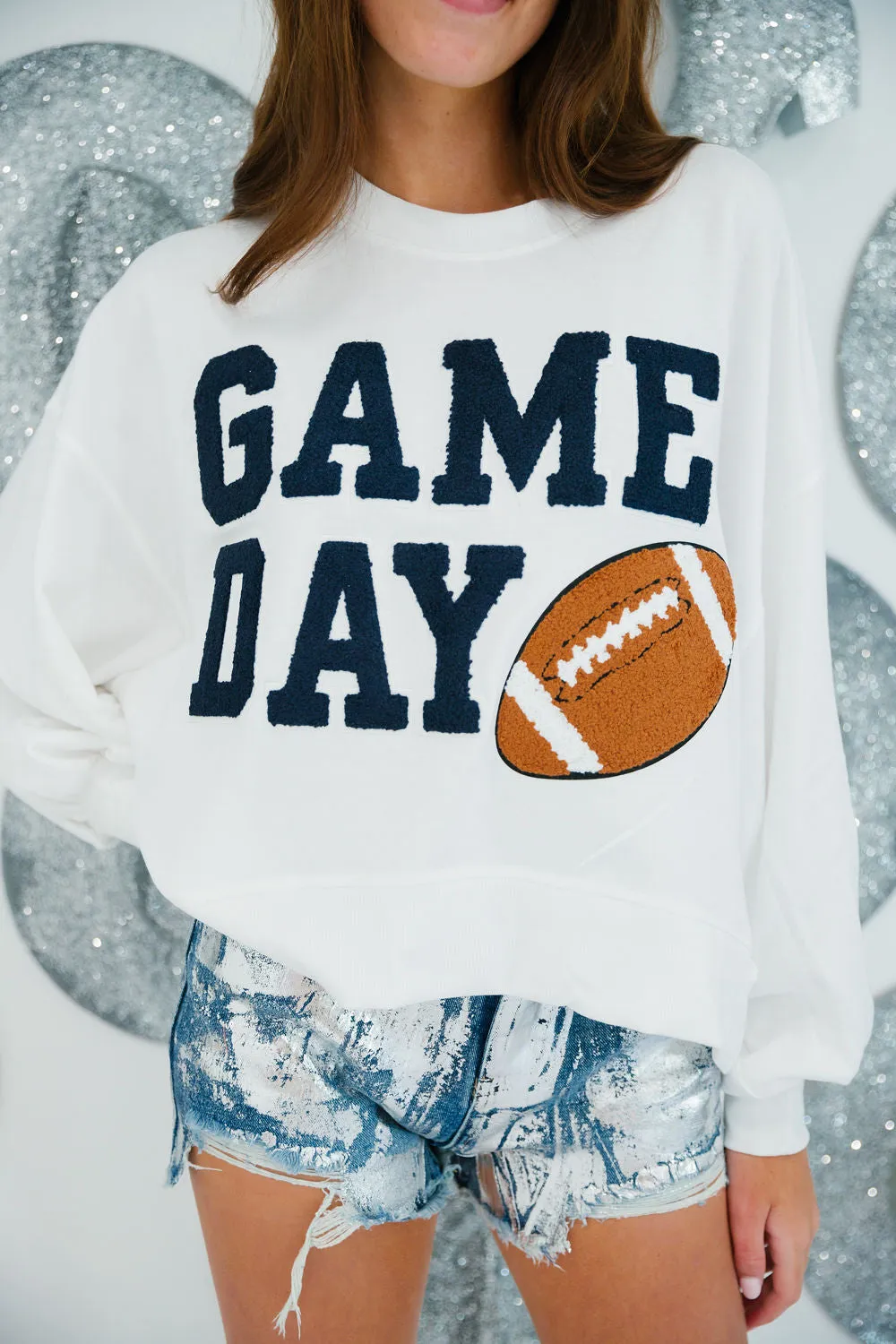 CUSTOM NUMBER GAME DAY PULLOVER